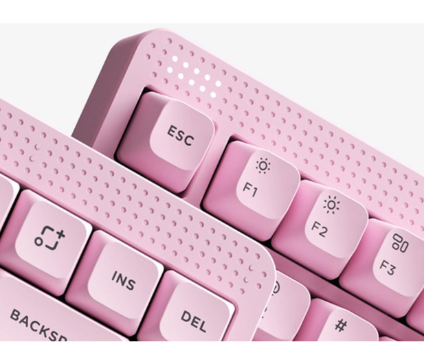 NuPhy Node 75 Low / Light Pink / Red nano - 1486673 - zdjęcie 4